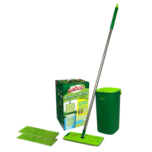Sabco Rinse N Wring Gen 2 Microfibre Cleaner Mop Pad - 2 Pack
