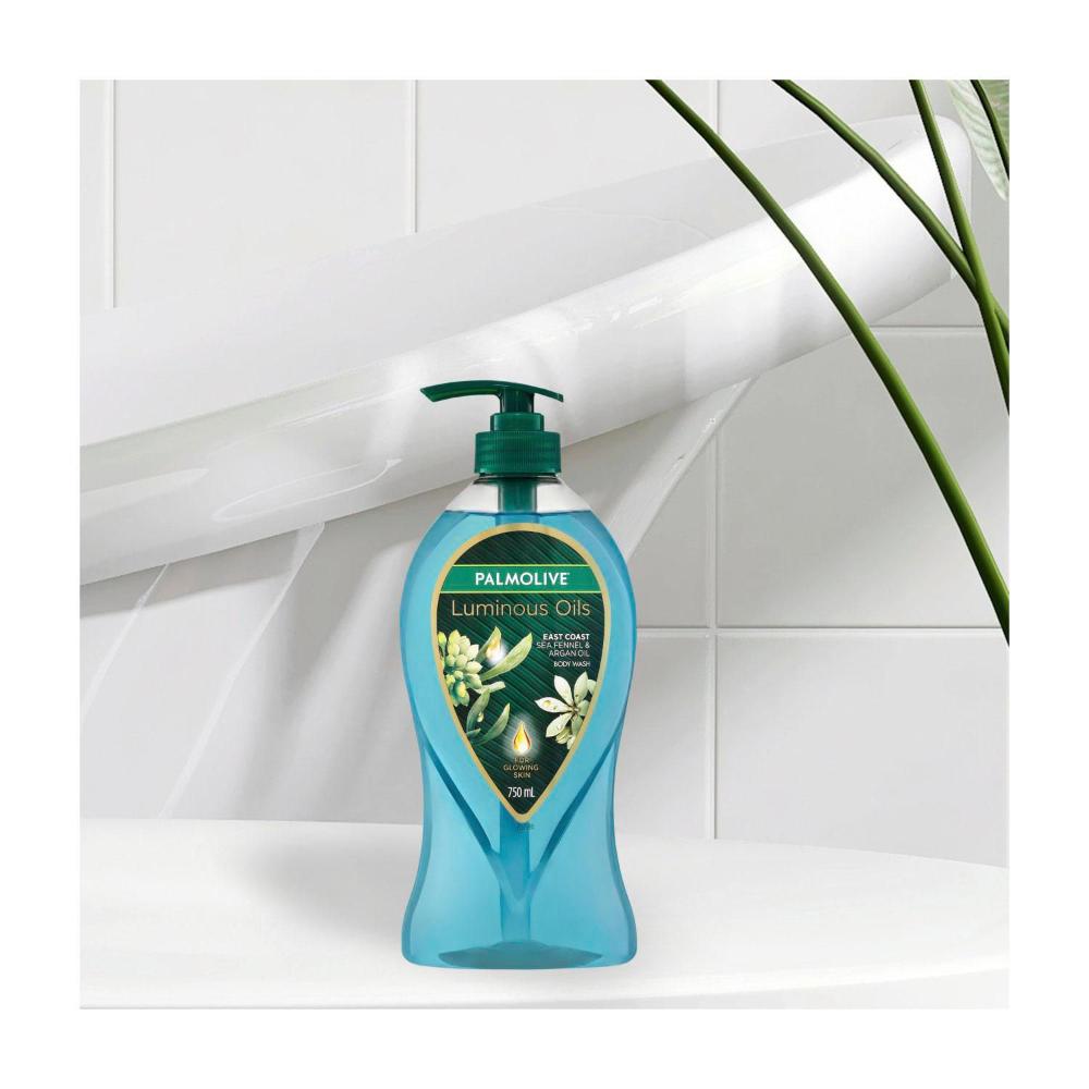 Palmolive Luminous Oils Body Wash Sea Fennel & Argan Oil - 750mL