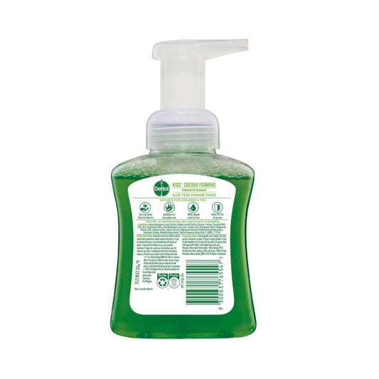 Dettol Kids Colour Foaming Hand Wash Aloe Vera - 250mL
