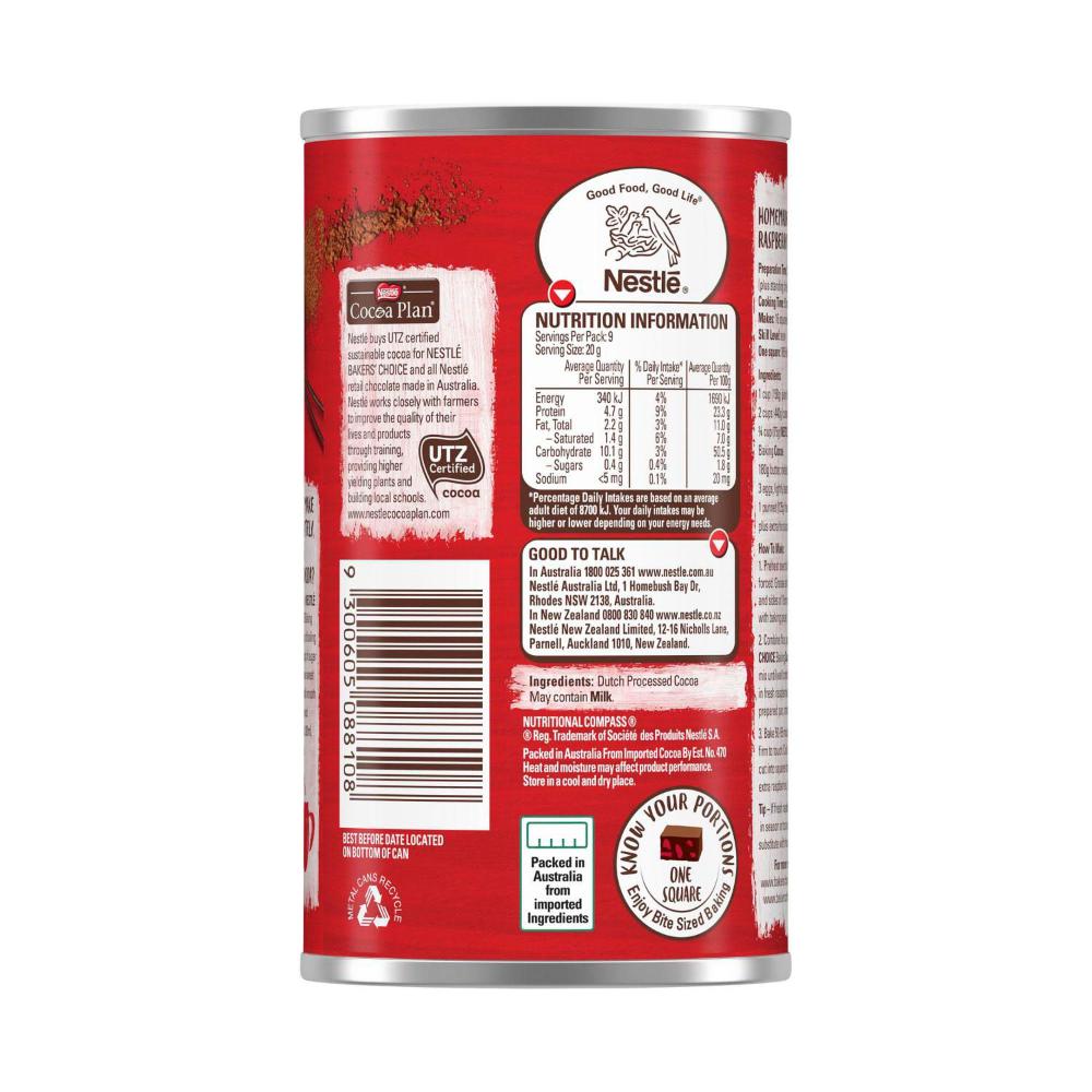 Nestle Bakers' Choice Baking Cocoa - 190g