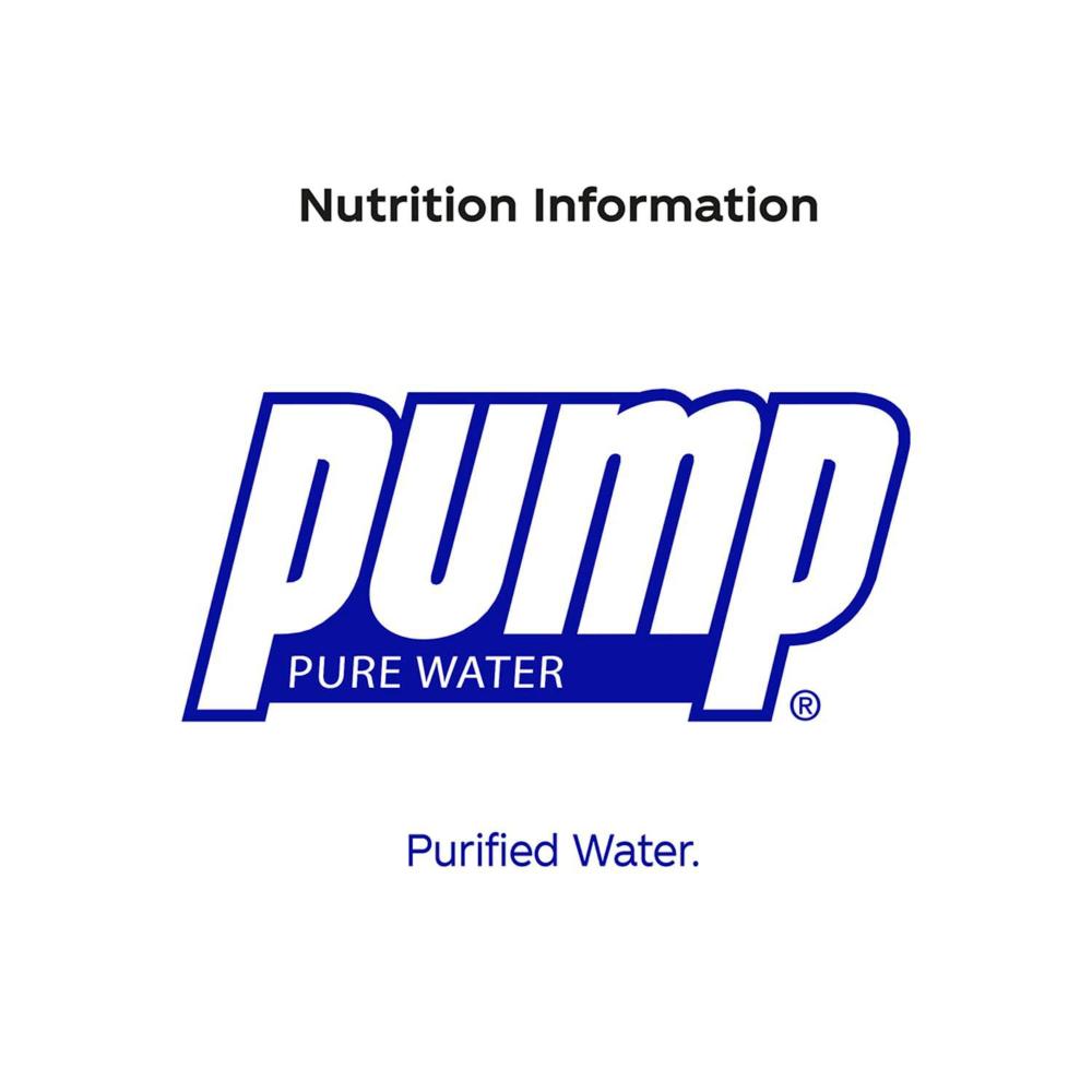 Pump Spring Water Bottle - 1.25L