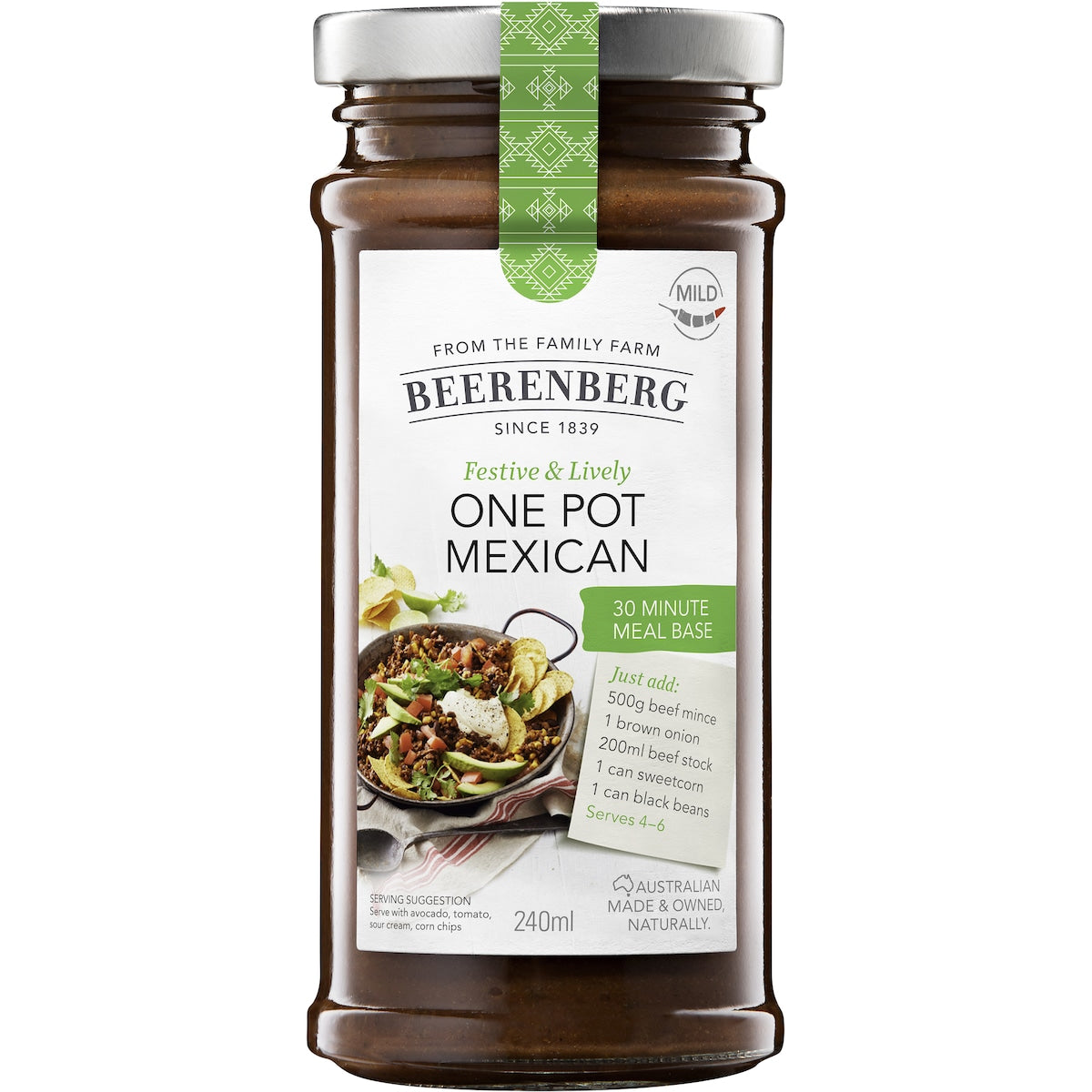Beerenberg One Pot Mexican 240ml