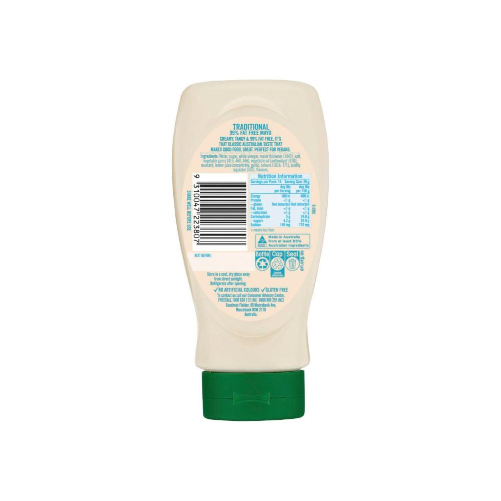 Praise Squeeze 99% Fat Free Traditional Mayo - 280g