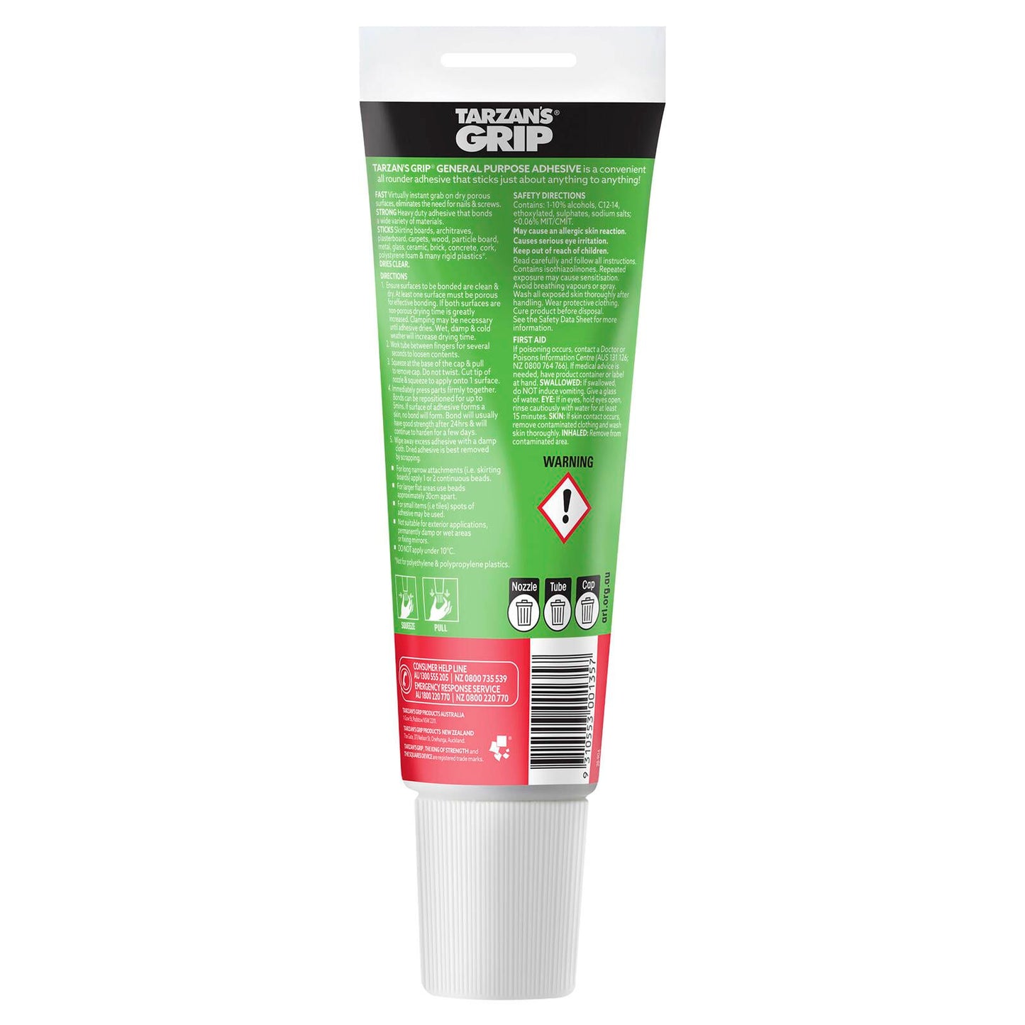 Tarzan's Grip General Purpose Adhesive - 250g - White