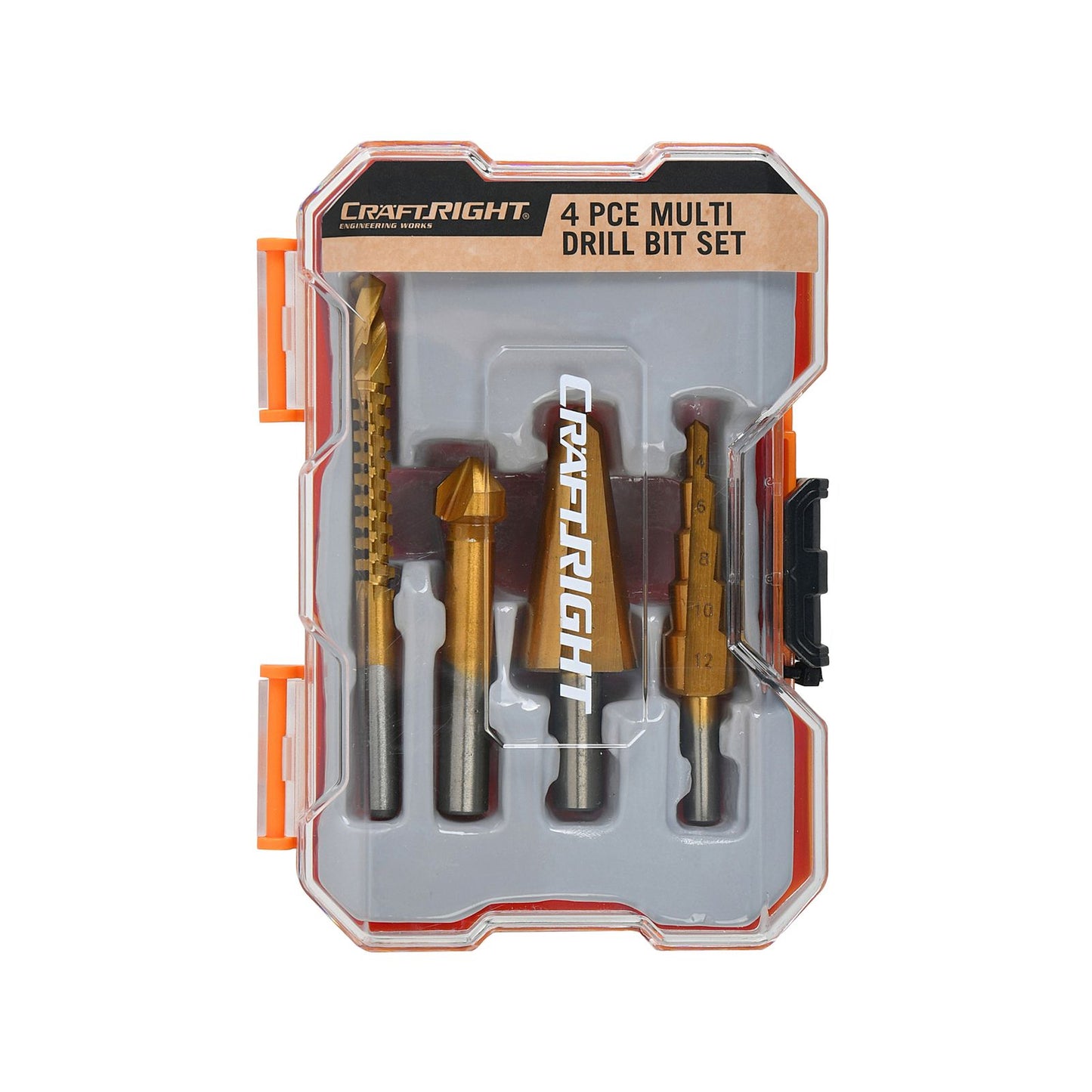 Craftright Drill Bit Set - 4 Piece - 104 x 145mm
