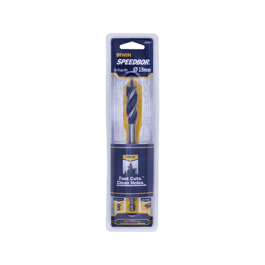 Irwin Speedbor Max Auger Bit - 13mm - Steel - Tri-Flute Design