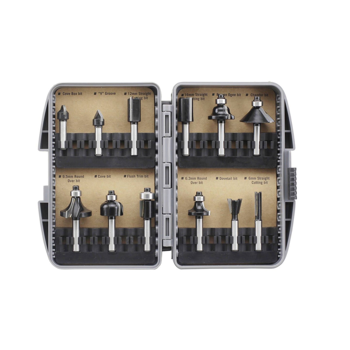 Craftright Router Bit Set - 12 Piece