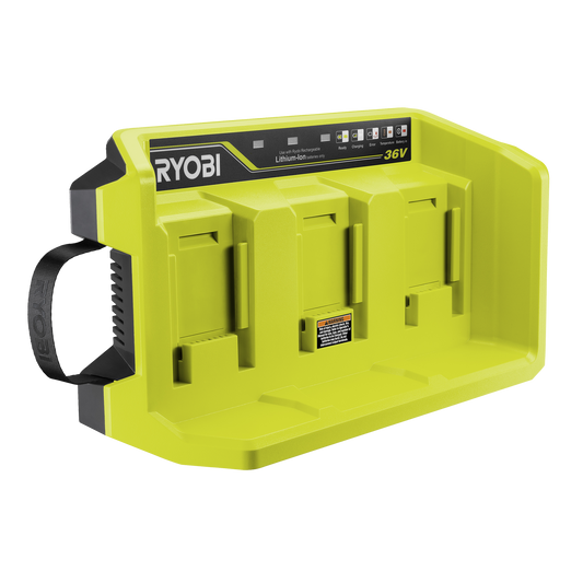 Ryobi 3 Port Charger & Battery Kit 36V 5Ah