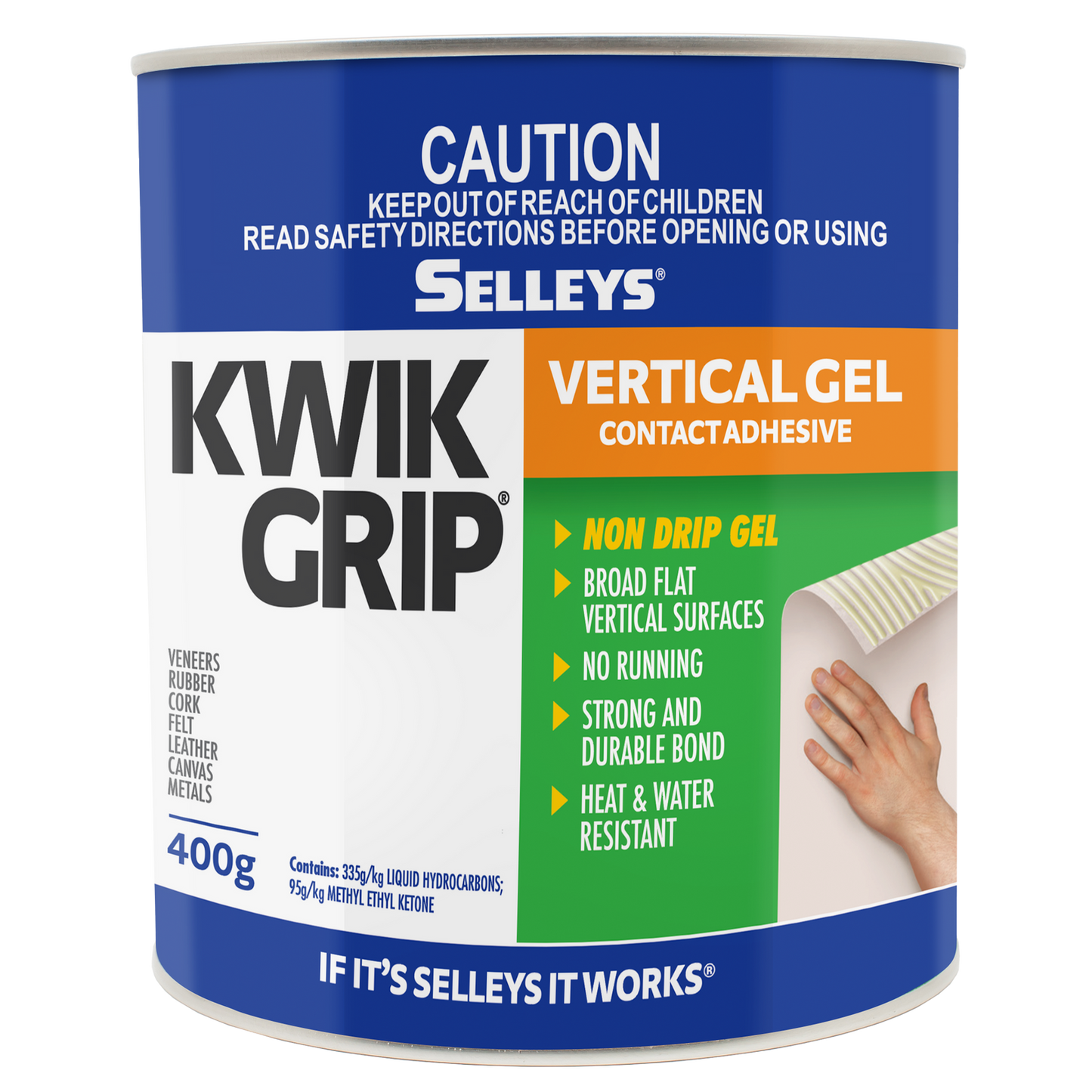 Selleys Kwik Grip Gel Adhesive - 400g
