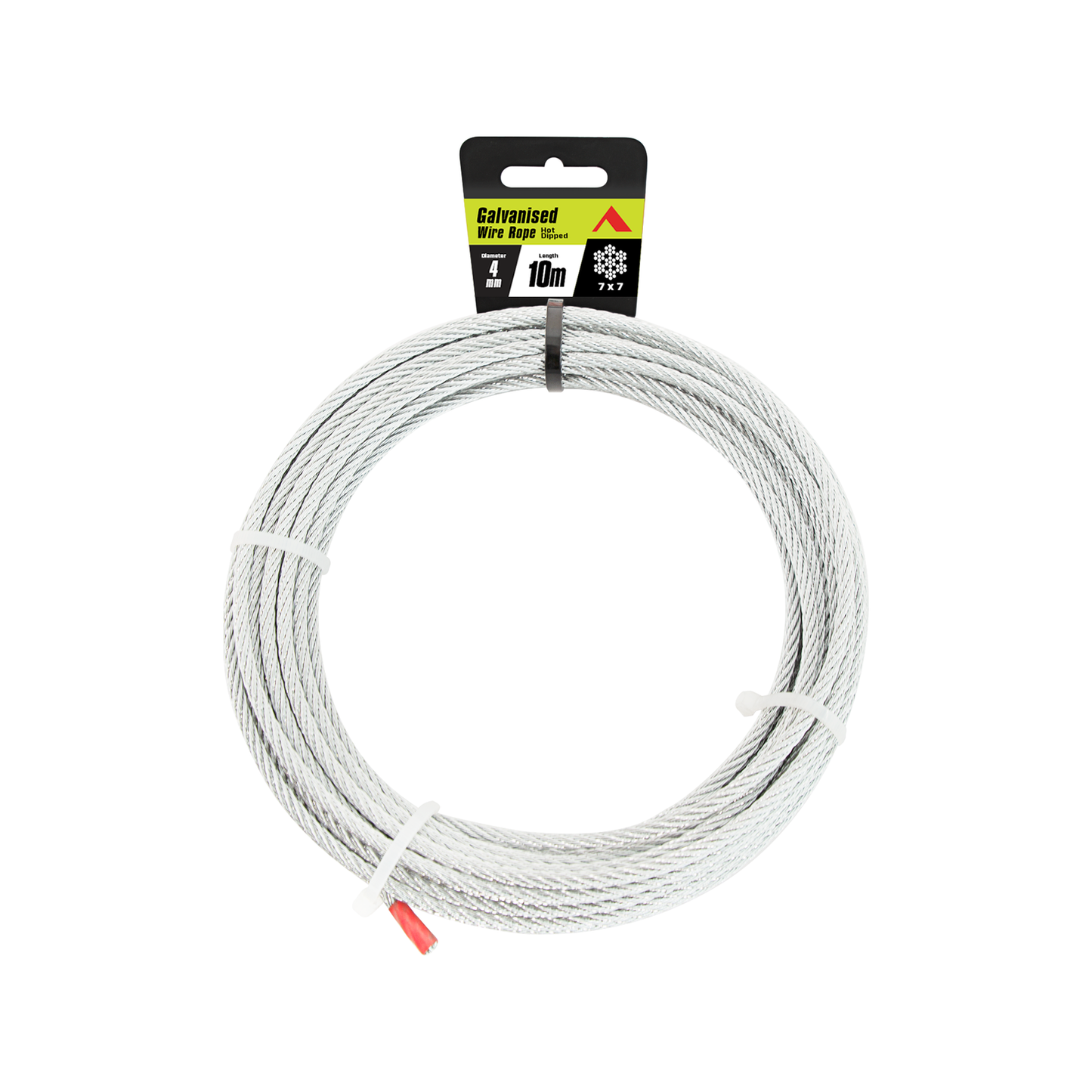 Pinnacle Galvanised Wire Rope - 4mm x 10m