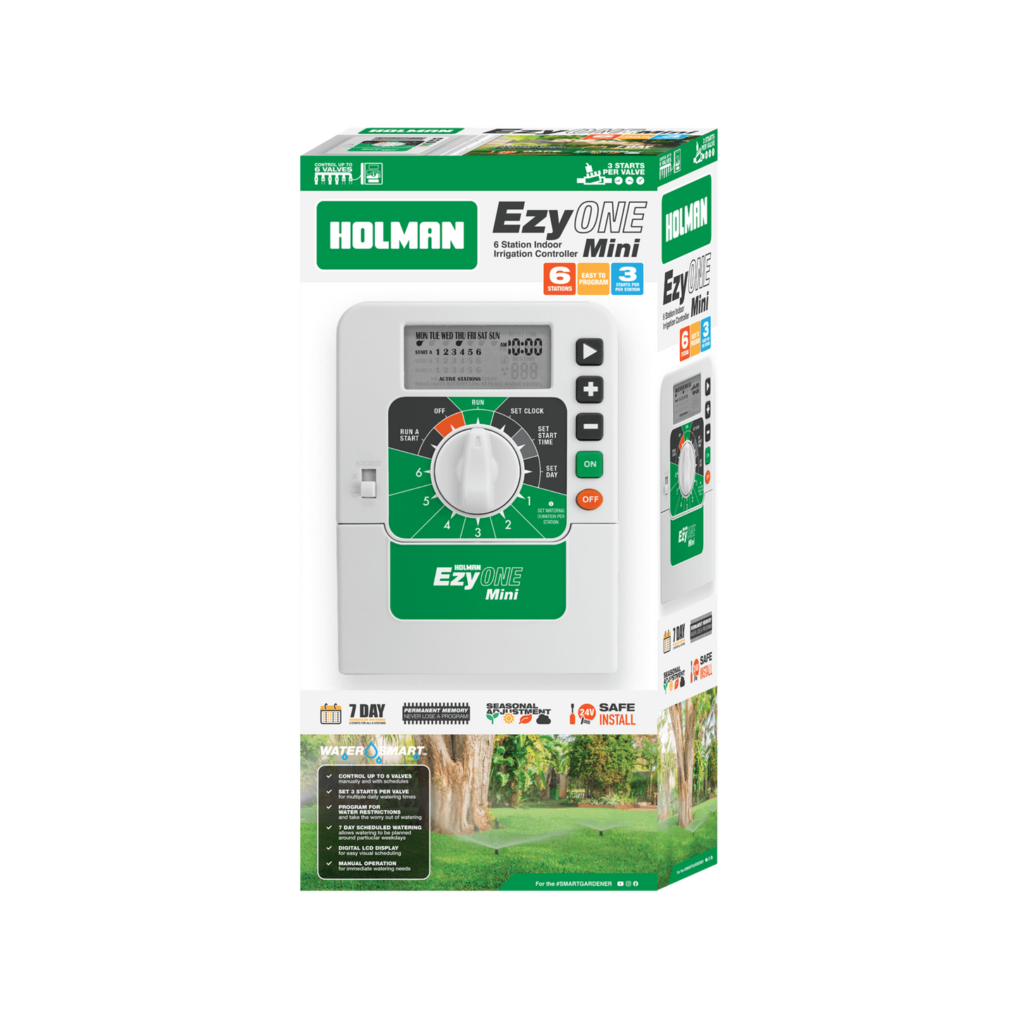 Holman Ezyone Mini 6 Station Indoor Irrigation Controller