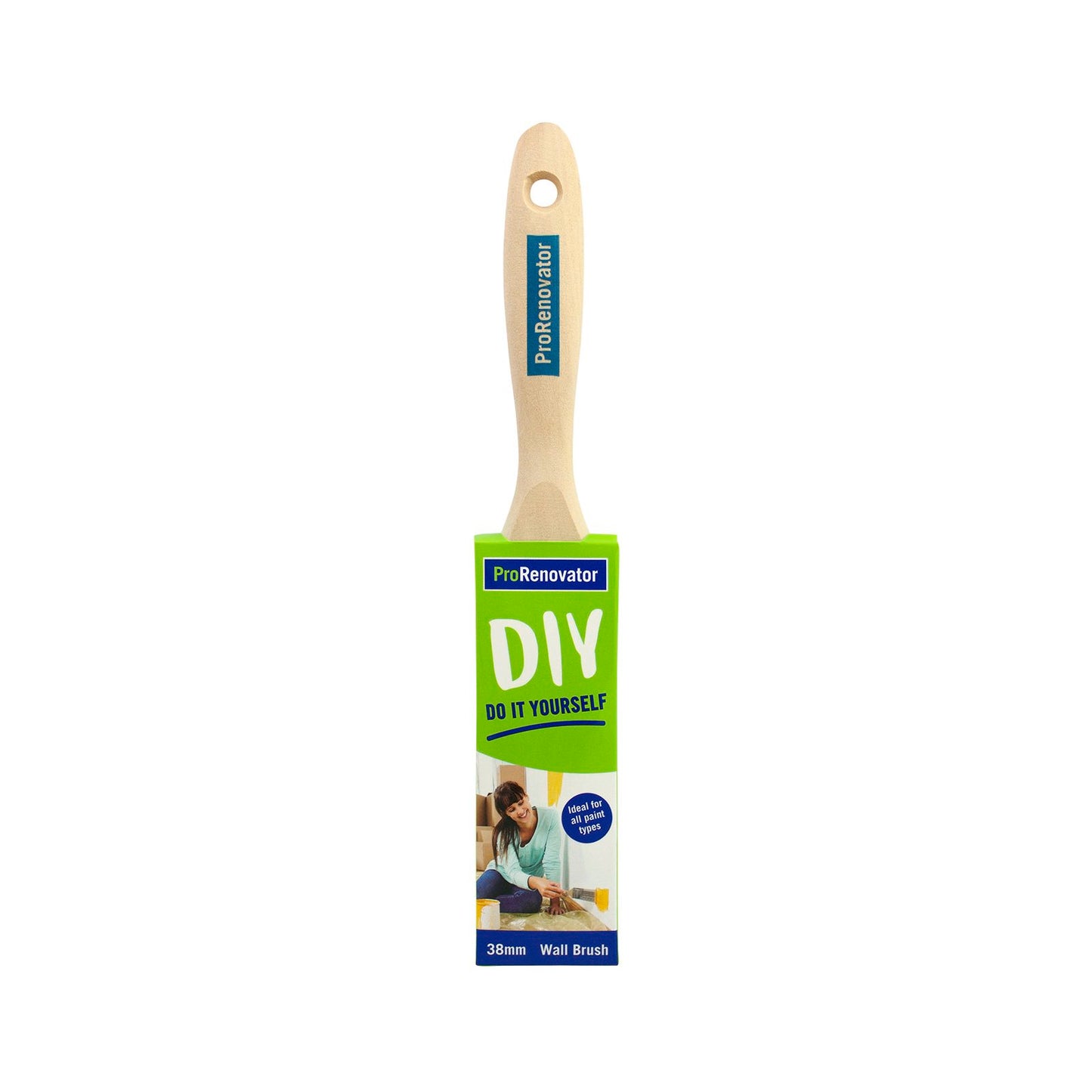 Pro Renovator Wall Paint Brush - 38mm
