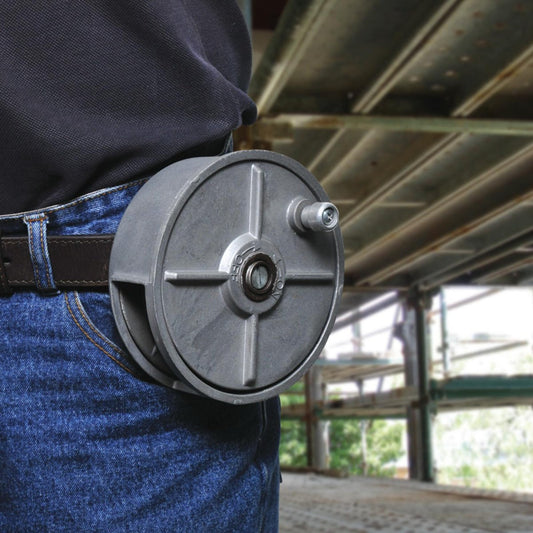 Jack Tie Wire Reel - 150mm - Aluminium - Left or Right Handed Use