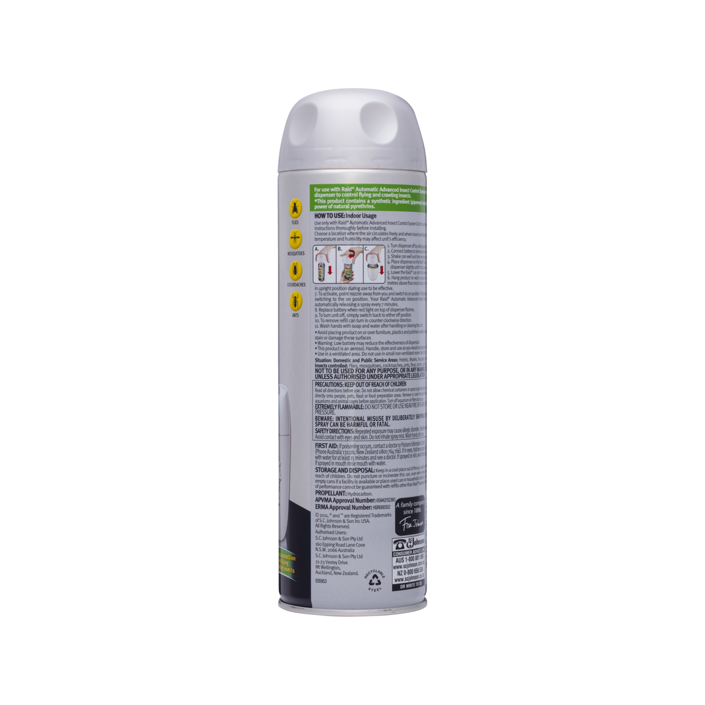 Raid Automatic Advanced Insect Pest Control - 305g
