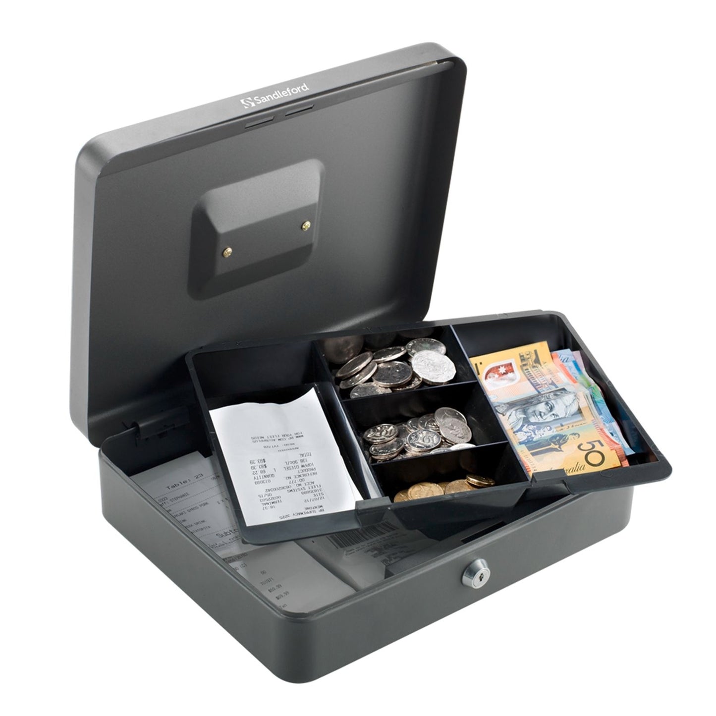 Sandleford Cash Box - 300mm - Black