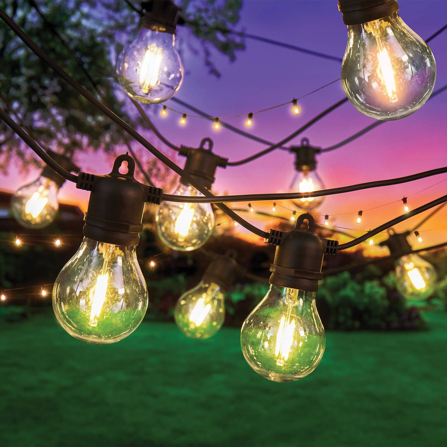 Lytworx Warm White Festoon Lights - 12m - 25 Pack