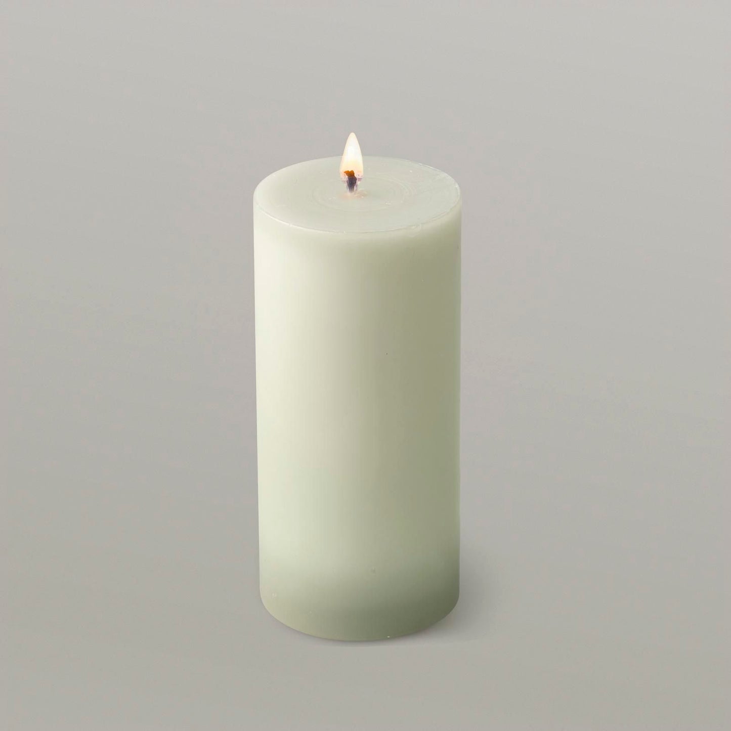 Waxworks Green Citronella Pillar Candle - 15cm