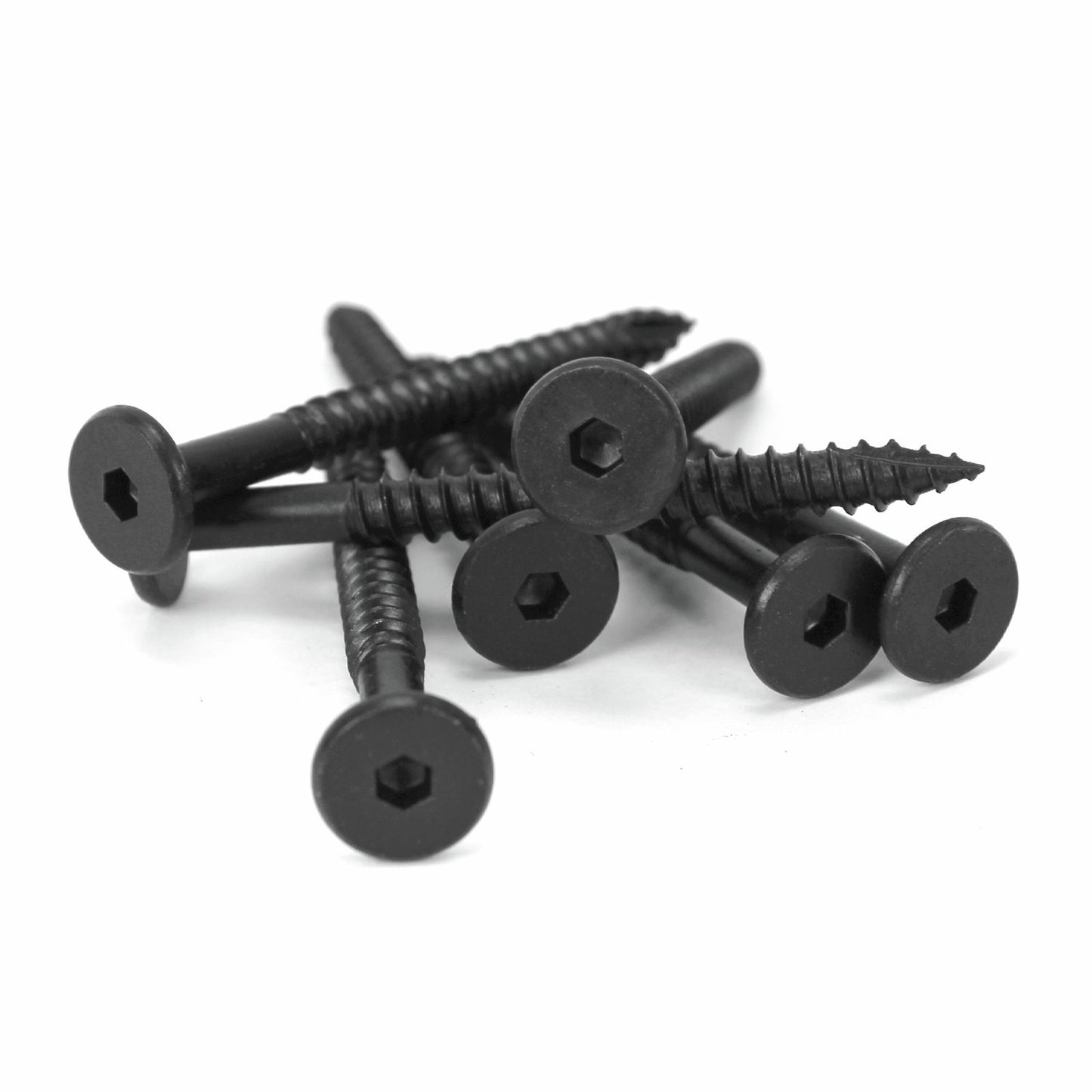 Otter Wafer Head Screws - 14g x 50mm - Black - 65 Pack