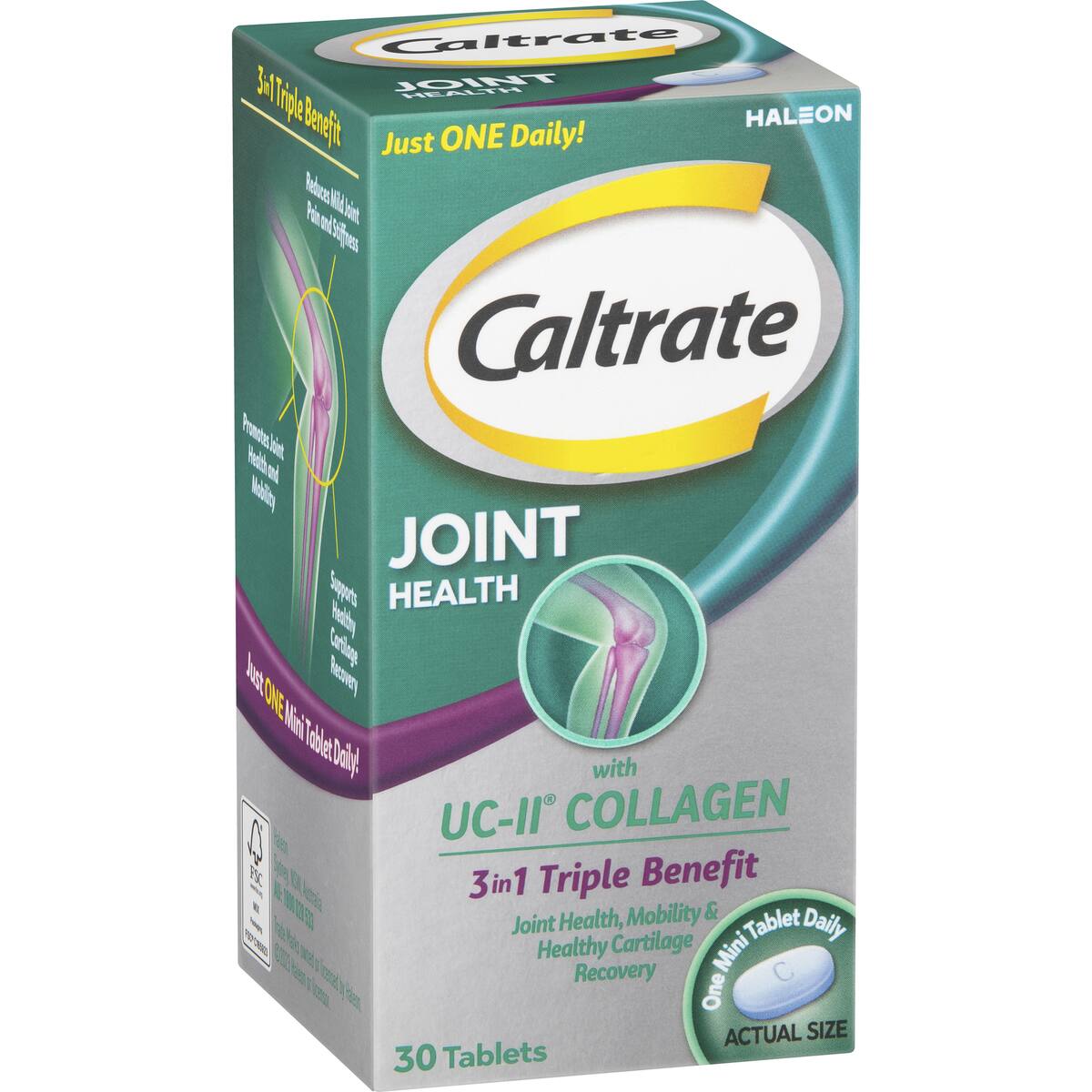 Caltrate Joint Health With Uc-ii® Collagen Tablets 30 Pack