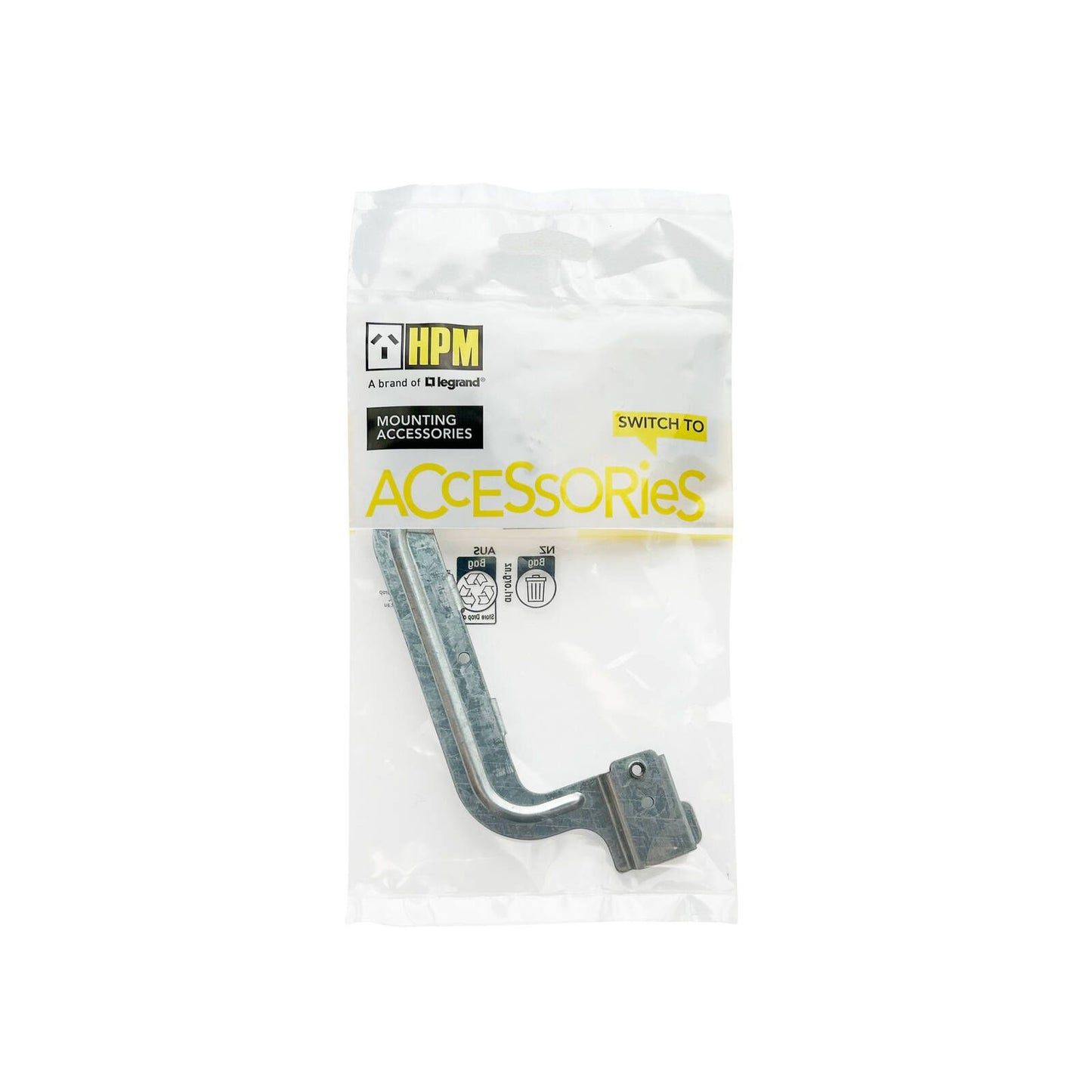 HPM Linea Plasterboard Metal Mounting Clip Bracket - 6mm