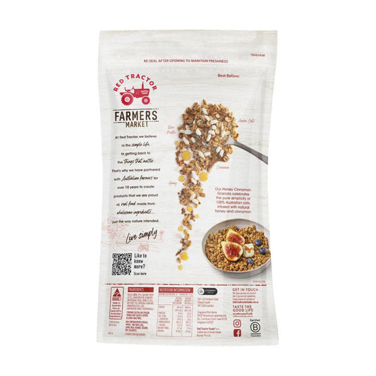 Red Tractor Farmers Market Honey & Cinnamon Granola - 700g