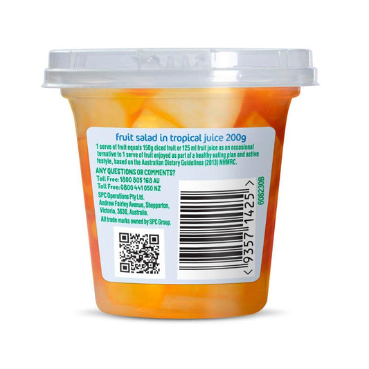 SPC Fruit Snack Fruit Salad IN Tropical Juice - 200 GRAM