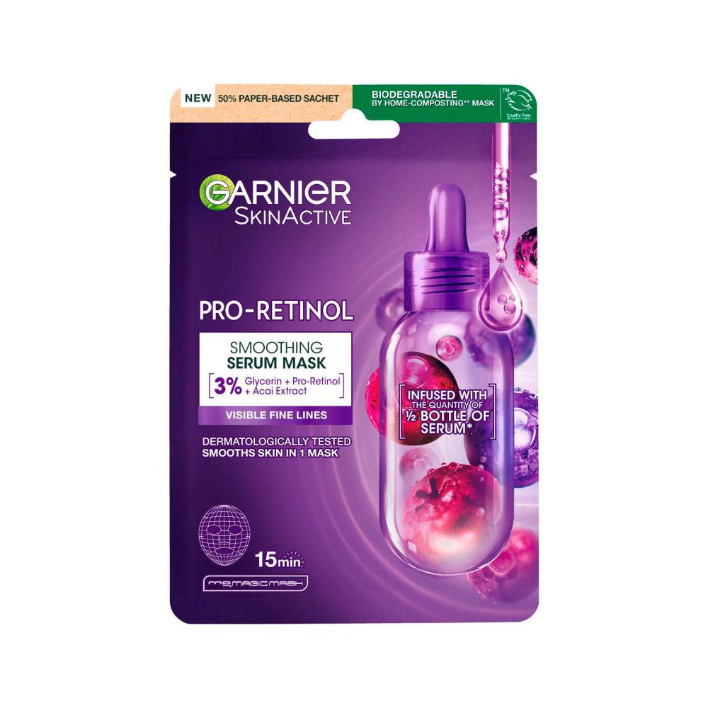 Garnier Pro Retinol Smoothing Face Mask - 28 GRAM
