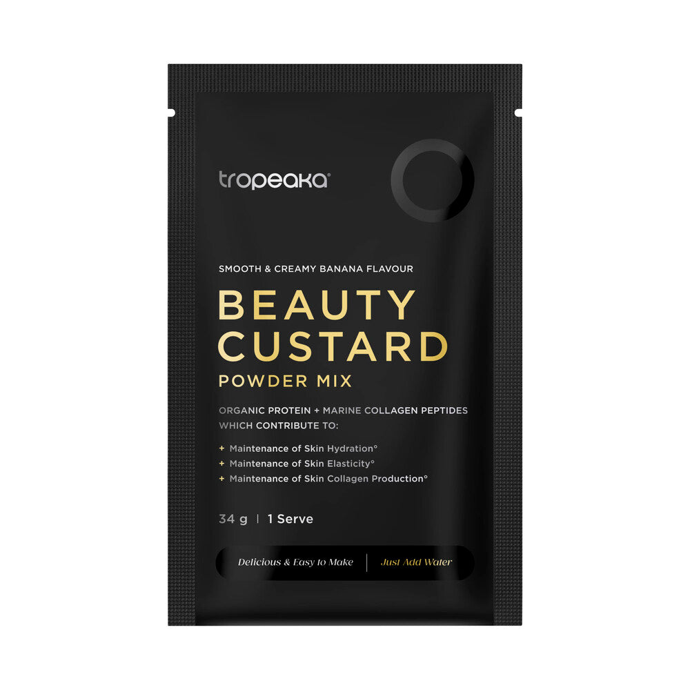 Tropeaka Beauty Custard Powder Mix Smooth & Creamy Banana - 34g