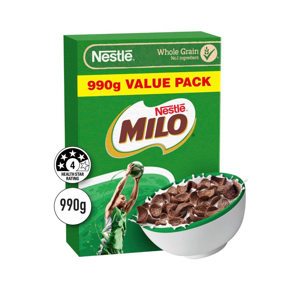 Nestle Milo Breakfast Cereal - 990g