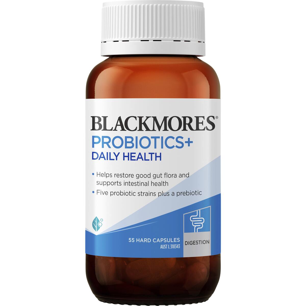 Blackmores Probiotics+ Daily Health Hard Capsules 55 Pack