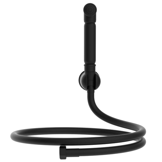 Evekare PVC Bidet Spray with Holder - 1.2m - Matte Black