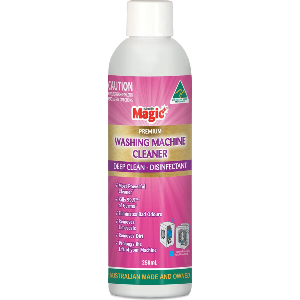 Magic Washing Machine Cleaner Disinfectant 250ml