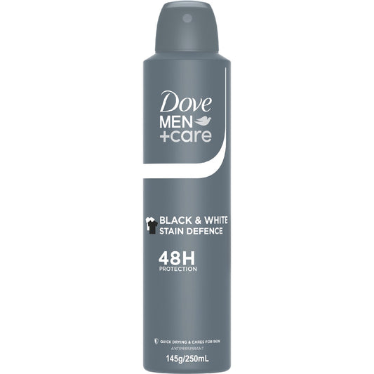 Dove Men+ Care Antiperspirant Aerosol Stain Defense 48h 250 Ml