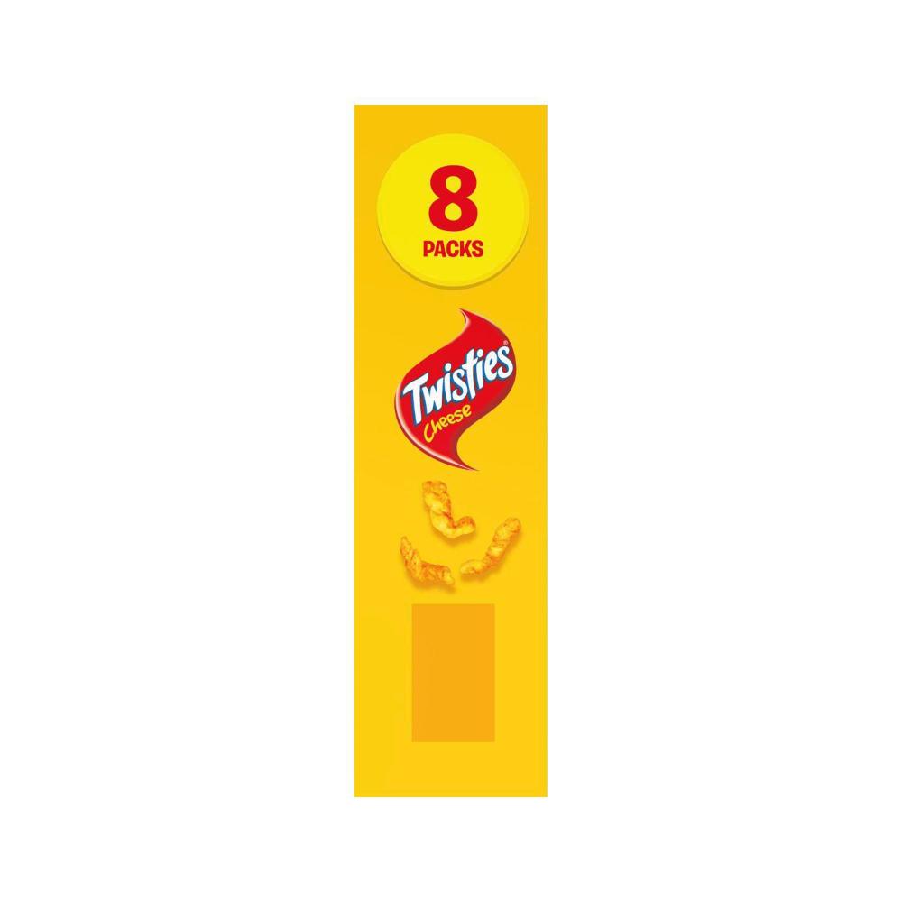 Twisties Cheese Snacks Lunchbox Multipack 8 Pack - 152g