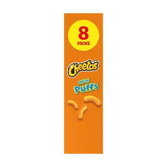 Cheetos Cheese Mini Puffs Lunchbox Multipack 8 Pack - 196g