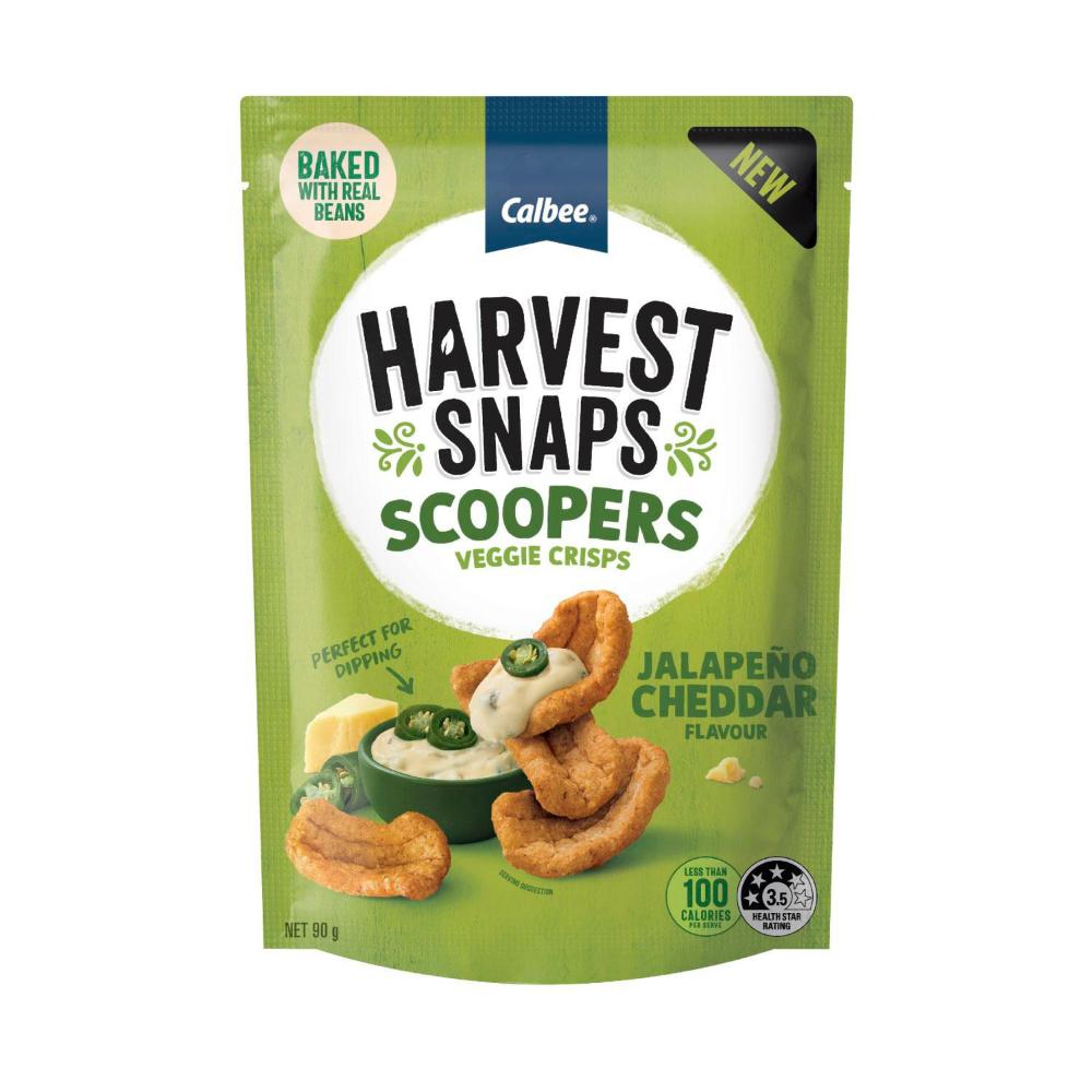 Harvest Snaps Scoopers Jalapeno & Cheddar - 90g