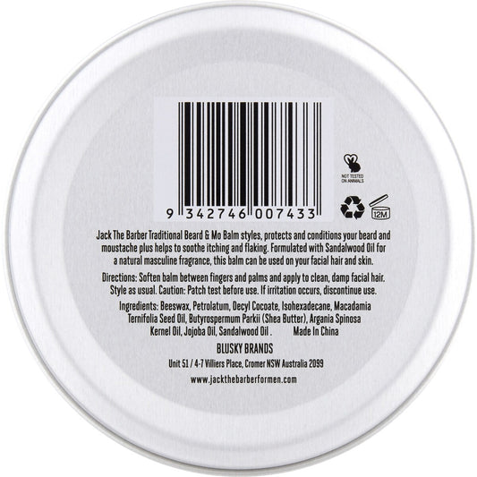 Jack The Barber Beard & Mo Balm 95g