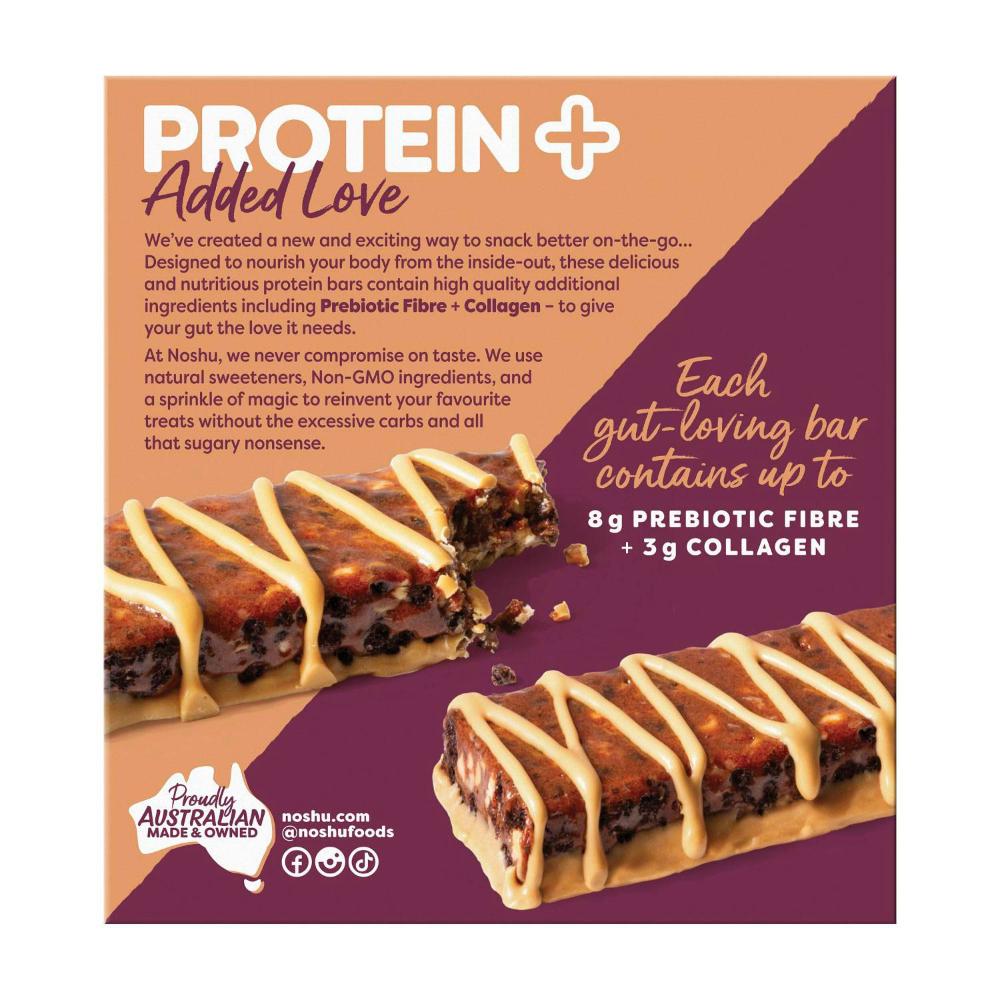 Noshu Protein+ Collagen Caramel Sticky Date Bars - 180g