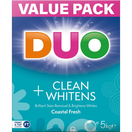 Duo Laundry Powder Clean & Whitens 5kg