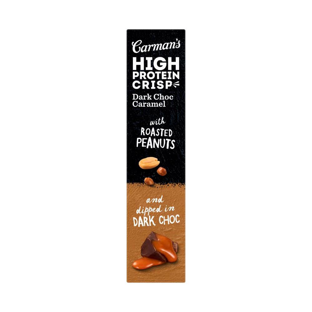 Carman's High Protein Crisp Bars Choc Caramel - 250g