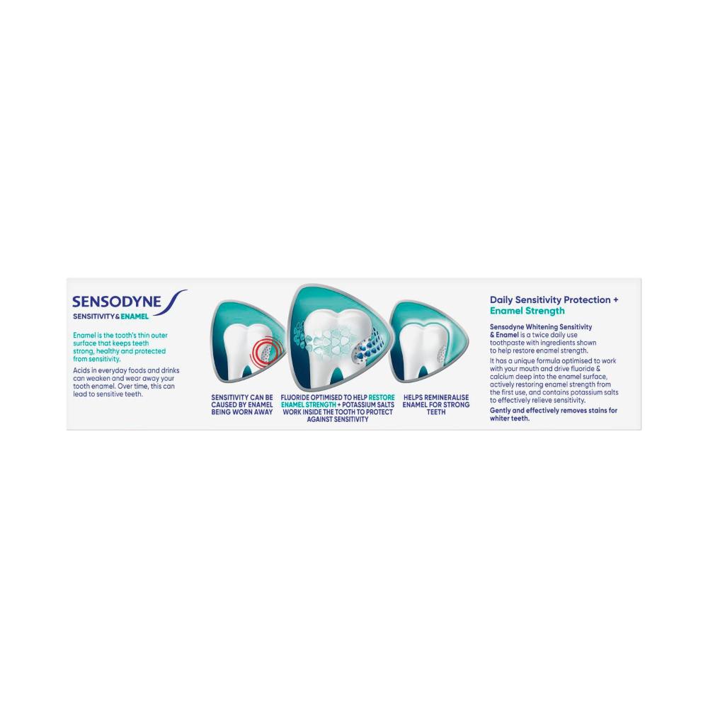 Sensodyne Sensitivity & Enamel Toothpaste Whitening - 100g