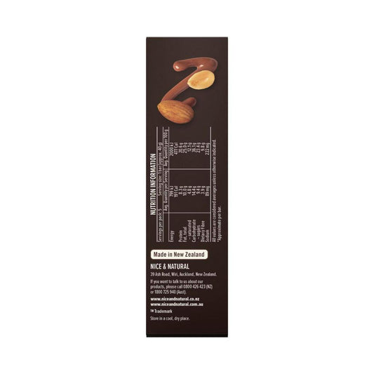 Nice & Natural Deluxe Protein Bars Almond & Double Choc Multipack Snacks 5 Pack - 200g