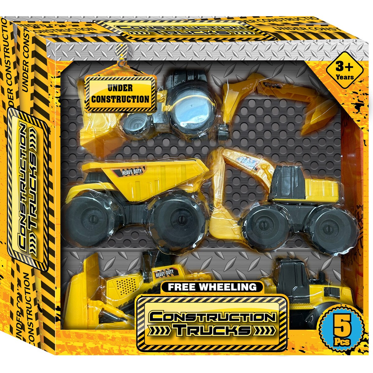 Construction Trucks 5 Pack