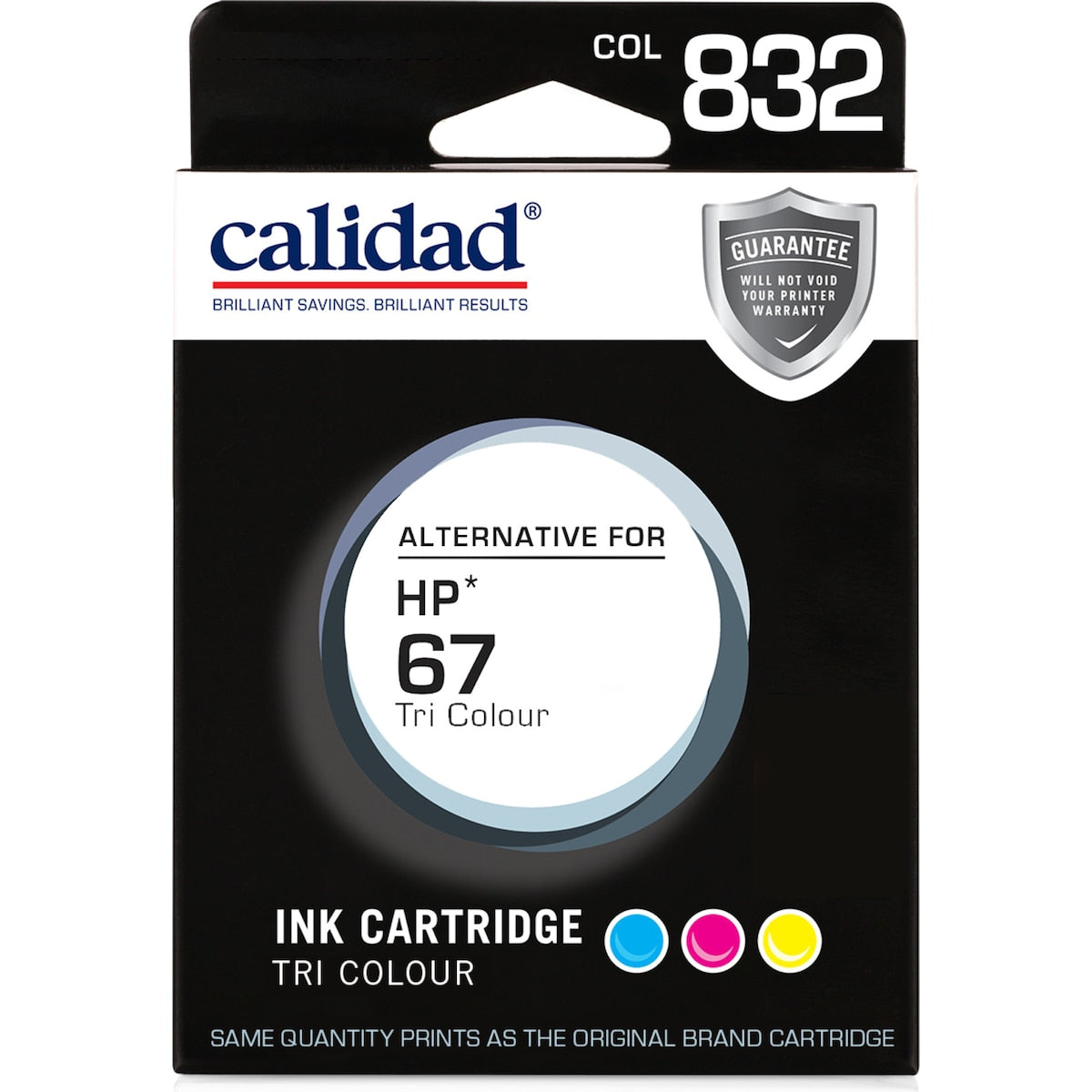 Calidad Hp 67 Tri Colour Each