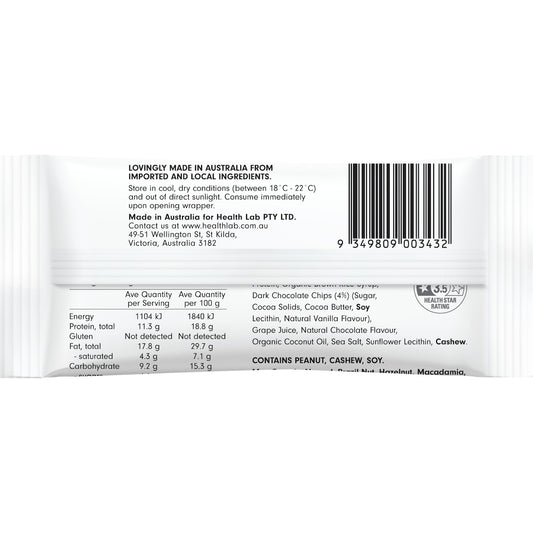 Health Lab Chocolate Protein Brownie 60g