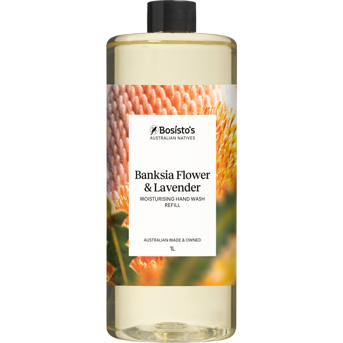 Bosisto's Hand Wash Refill Banksia Flower & Lavender 1l