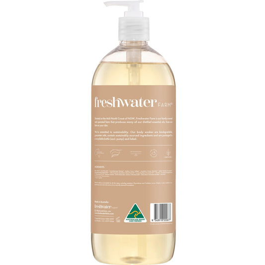 Freshwater Farm Body Wash Manuka Honey & Vanilla Bean 1l