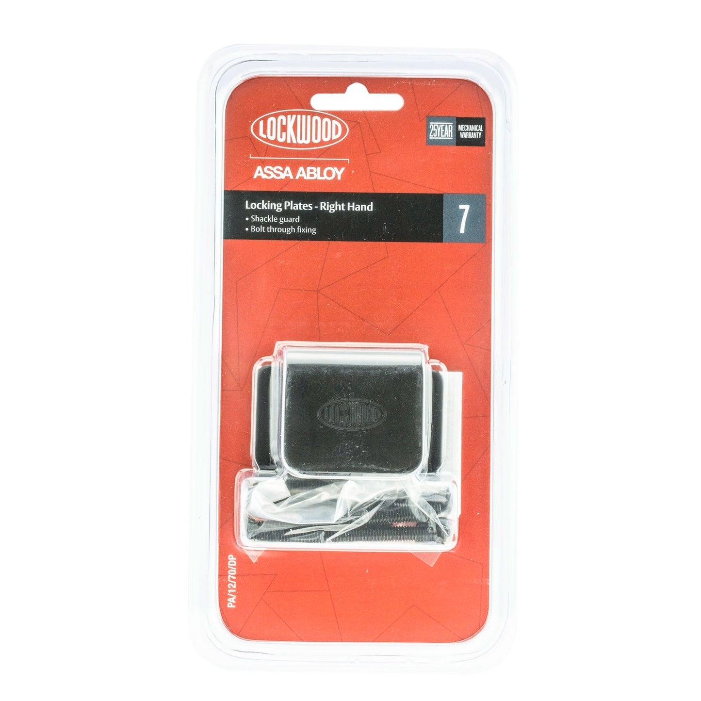 Lockwood Locking Plates - 70mm - Right Hand