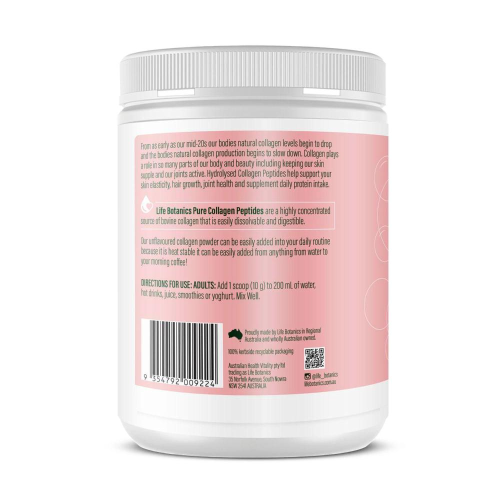 Life Botanics Powder Collagen Peptides - 300g