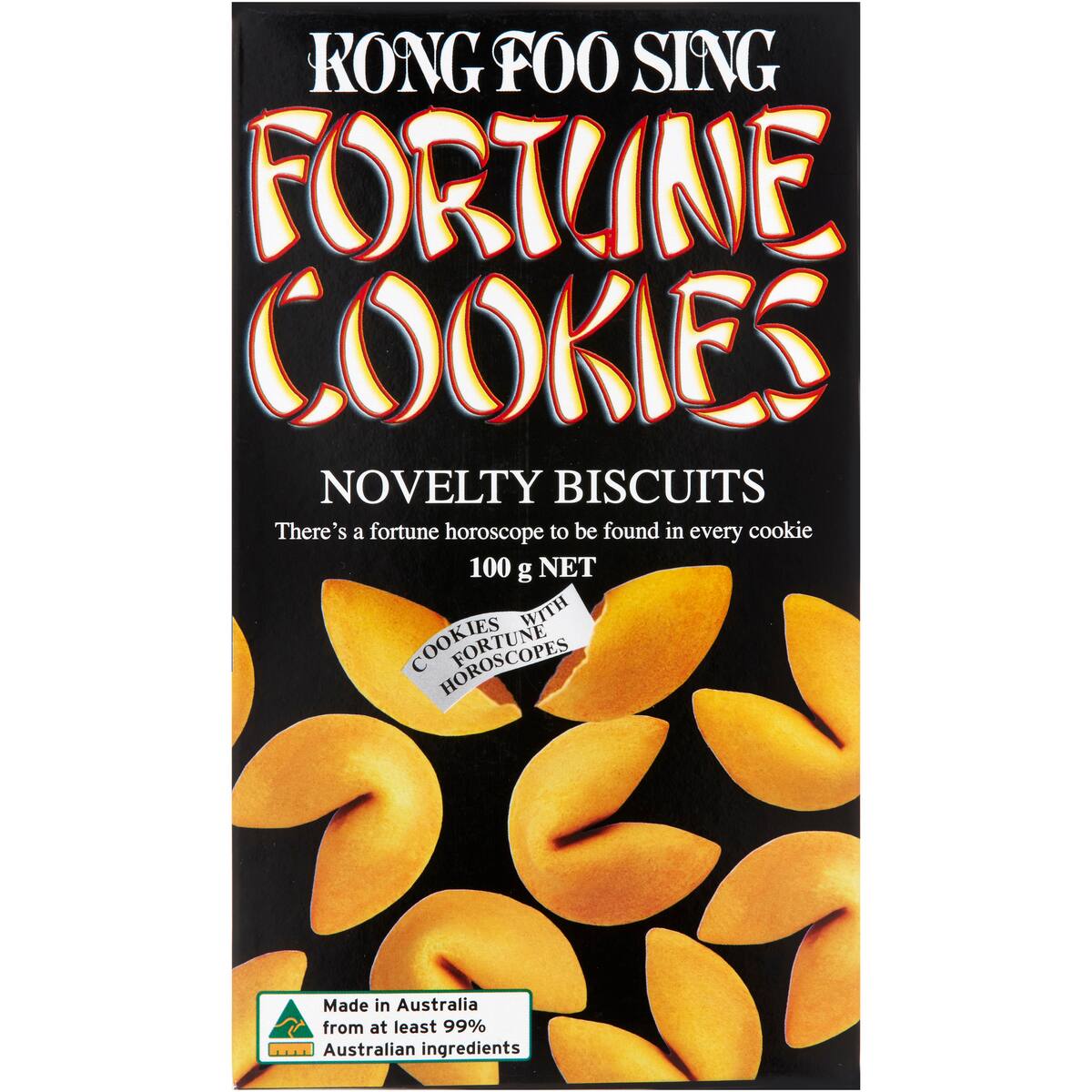 Kong Foo Sing Snacks Fortune Cookies 100g